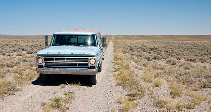 1969 ford f250 on the oregon trail